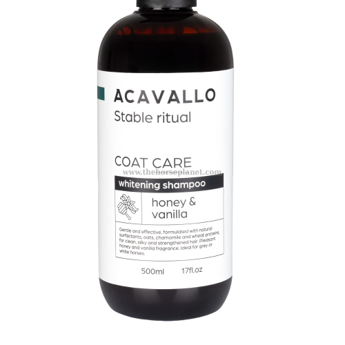 SHAMPOO PER GRIGI ACAVALLO MIELE E VANIGLIA  500ML