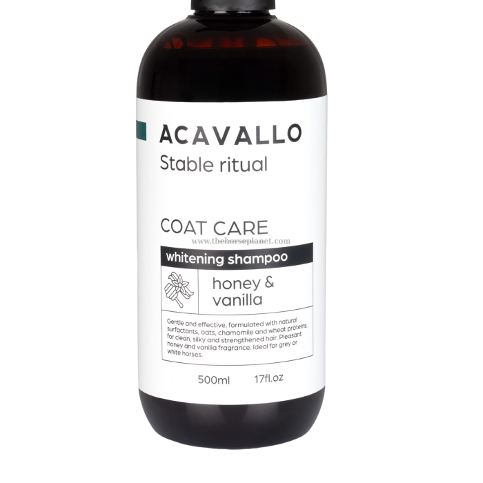 SHAMPOO PER GRIGI ACAVALLO MIELE E VANIGLIA  500ML