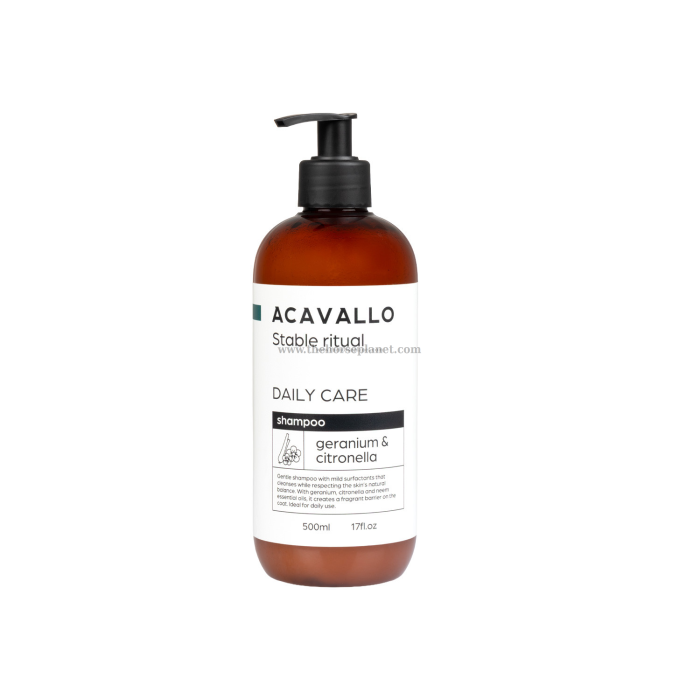 SHAMPOO ACAVALLO CITRONELLA GERANIO E NEEM 500ML