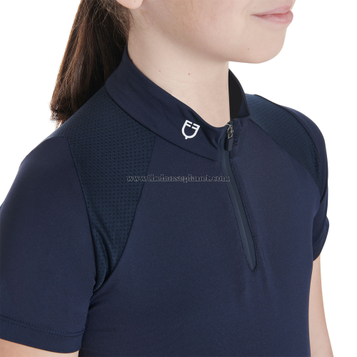 POLO BIMBA ALLENAMENTO EQUESTRO CON ZIP SS26