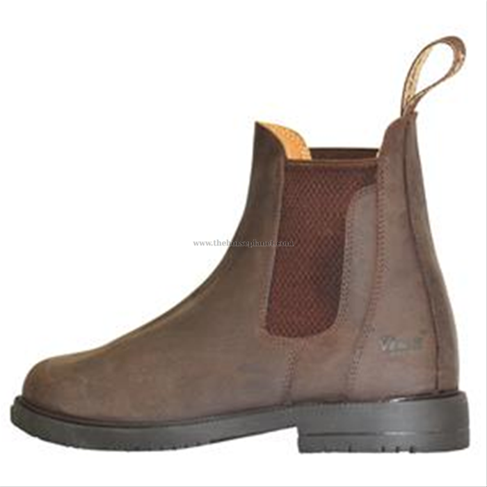 STIVALETTI JODHPUR CUOIO C/ELASTICO LATERALE