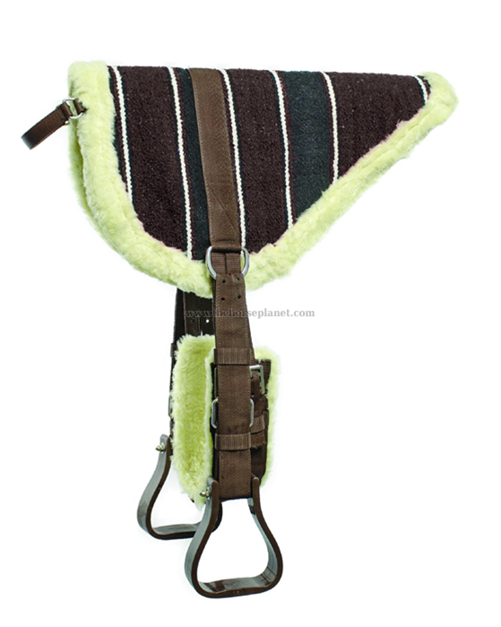 BAREBACK NAVAYO COTONE CON STAFFE E SOTTOPANCIA