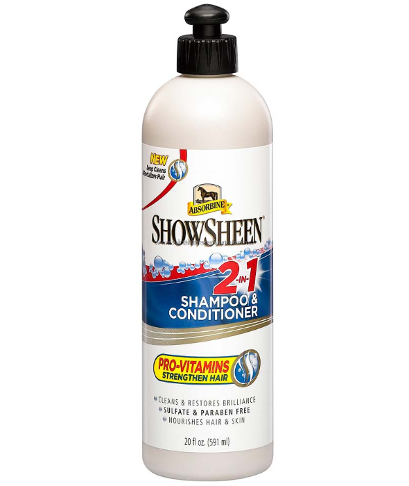 ABSORBINE SHOWSHEEN SHAMPOO & CONDITIONER 591 ML
