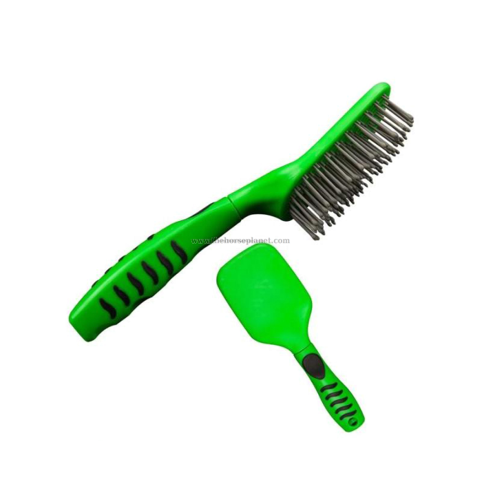 SPAZZOLA CODA E CRINIERA CON MANICO ERGONOMICO
