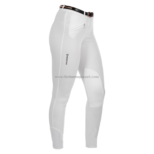 PANTALONE DONNA EQUESTRO TESSUTO ELASTICIZZATO LEGGERO MOD. SELENE