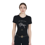 T-SHIRT EQUESTRO DONNA SALTO DIAMANTI 