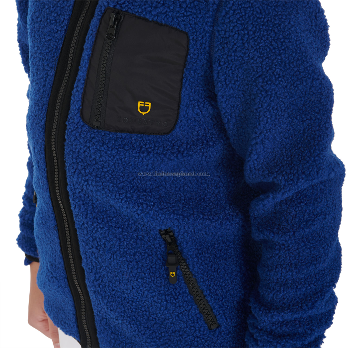 FELPA BAMBINA EQUESTRO TEDDY FULL ZIP