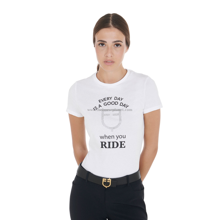 T-SHIRT DONNA EQUESTRO GOOD DAY EDITION 