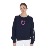 FELPA DONNA EQUESTRO CON GIROCOLLO
