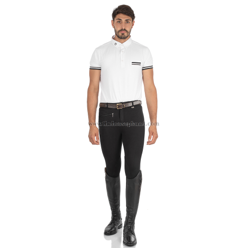 PANTALONI UOMO EQUESTRO TESSUTO ELASTICIZZATO LEGGERO MOD. URANO