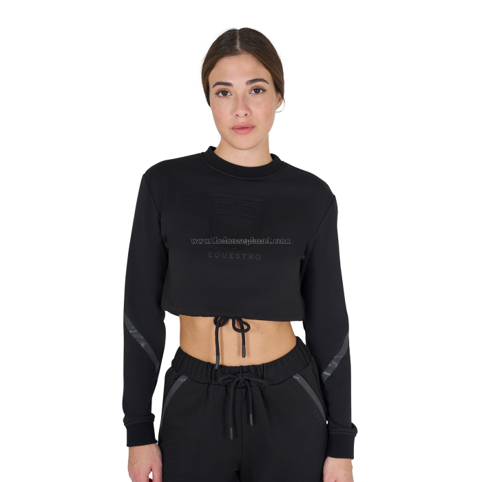 FELPA EQUESTRO DONNA CORTA GIROCOLLO