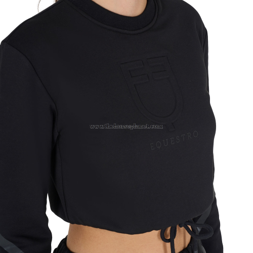 FELPA EQUESTRO DONNA CORTA GIROCOLLO