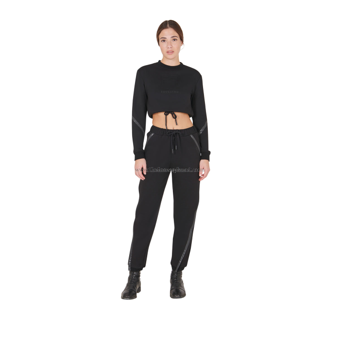 FELPA EQUESTRO DONNA CORTA GIROCOLLO
