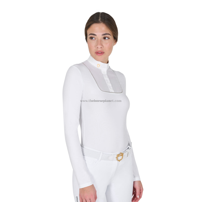 POLO DONNA EQUESTRO SLIM FIT DA CONCORSO 